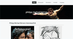 Desktop Screenshot of philippmichaelboerner.de