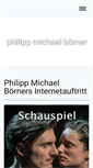 Mobile Screenshot of philippmichaelboerner.de